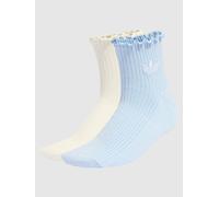 adidas Originals Ruffle 1/4 S 2P Socks owhite L