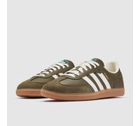 adidas Samba Og Sneaker (Medium Dark Khaki/Off White/Gum4 - 6.5) - Size 6.5 - Men's