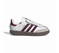 Adidas Originals Samba Og Comfort Closure Elastic Lace Trainers White EU 23 1/2 Kids
