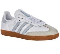 Adidas Originals Samba Og Leather Retro Womens Trainers White Black UK 3 - 8