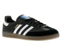 Adidas Originals Samba Og Men's Black & White Leather Trainers, Size: 8