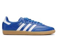adidas Originals Samba OG Mens Sneaker, Blue Cloud White Gum, 6 Women/5 Men