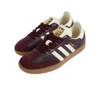 adidas Originals Samba OG Red, Maroon/Crewht/Goldmt, 9.5 Women/8.5 Men