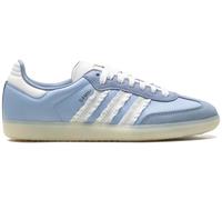 adidas Originals Samba OG Womens Sneaker, Clear Sky Blue Ruffle White, 6 UK