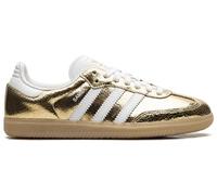 adidas Originals Samba OG Womens Sneaker, Cracked Metallic Gold, 6.5