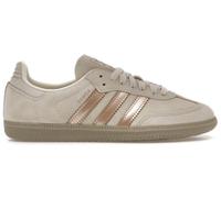 adidas Originals Samba OG Womens Sneaker, Off White Copper Metallic, 6.5
