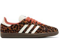 adidas Originals Samba OG Womens Sneaker, Red Leopard White, 9