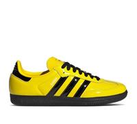 adidas Originals Samba OG Women's Sneakers, Yellow/Core Black/Silver Metallic, 9.5