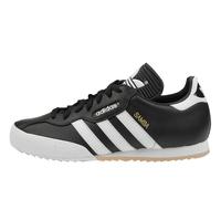 (Black, 10 UK) Adidas Originals Samba Super Black Leather Mens Trainer Shoes