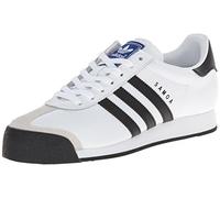 adidas Originals Men Samoa Running Shoe, White Black, 10 UK