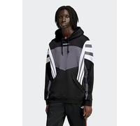 adidas Originals SANTIAGO HD Hoodie, Black, Size L, Men Black