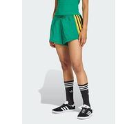 adidas Originals Santiago Woven Shorts, Green, Size 2Xs, Inside Leg Regular, Women Green