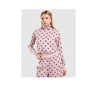 SATIN POLKA DOTS TT Track Top