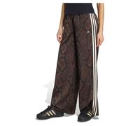 SATIN SNAKE PRINT WIDE LEG TRACK Joggers