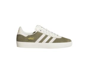 Adidas Originals - Skateboard shoes - Gazelle ADV Olive Strata/Core White/Gold Metallic for Men - Size 9,5 UK - Khaki Khaki 9.5 UK