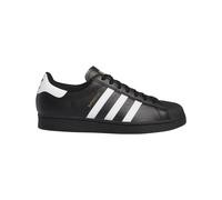 Adidas Original - Skate shoes - Superstar ADV Core Black/Footwear White/Footwear White for Men in Leather - Size 9 UK Black