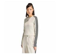 ADIDAS ORIGINALS SLIM SOLID SPIKE KNIT SWEATSHIRT