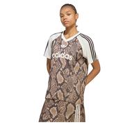 SNAKE PRINT SATIN JERSEY
