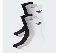 Adidas Originals Socks Mens Crew 6 Pairs Multicolour IJ5620 Brand New Genuine