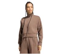 Adidas Originals Spacer Track Full Zip Sweatshirt Brown M Woman