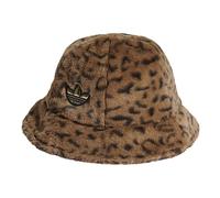 adidas Originals SPRT Faux Fur Printed Bucket Hat 'Brown Black' H35548 F