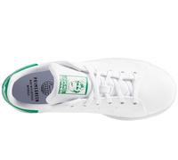 adidas Originals Stan Smith (End Plastic Waste) Sneaker, White/White/Green, 3.5 US Unisex Big Kid