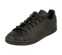 adidas Stan Smith Mens Classic Trainers in Black Black - Size 9 UK