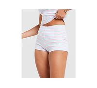 adidas Originals Stripe Micro Shorts - Pink - Womens S