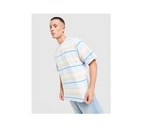 Adidas Originals Stripe Short Sleeve T-shirt Blue M Men