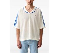 adidas Originals Summer Glow knitted resort shirt - White S-M-L-XL