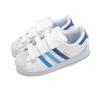 adidas Originals Superstar CF C White Navy Blue Kids Preschool Casual IF3577