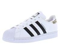 adidas Originals SUPERSTAR FOUNDATION I - K - Superstar Foundation I Unisex Child, Cloud White Core Black Blue White, 3 UK
