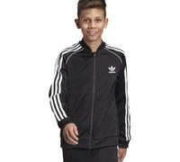 Adidas Originals Superstar Kids Track Jacket 3 Stripe Junior Track top Black