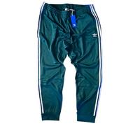 ADIDAS ORIGINALS SUPERSTAR TRACKSUIT BOTTOMS GLANZ SHINY 80s VTG MEN'S 2XL £85