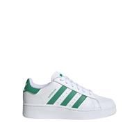 adidas Superstar XLG Shoes Women's, White/Semi Court Green/White, 8.5