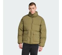 adidas Originals Mens Synthetic Down Puffer Jacket Focus Olive S