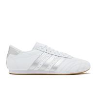 adidas Originals Taekwondo Womens Sneaker, Cloud White/Silver Metallic/Gum, 6.5