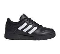 adidas Originals Junior Unisex Team Court 2 Trainers - Black/White, Black/White, Size 5.5 Older Black/White