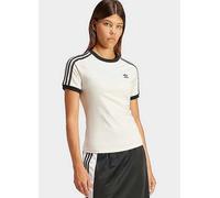 adidas Originals Three Stripe Crew Neck T-Shirt White/black