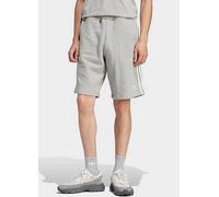 adidas Originals Three Stripe Sports Shorts Medium Grey Heather