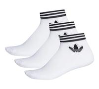 adidas originals Unisex Logo Printing Sports Socks 3 Packs White EE1152 S