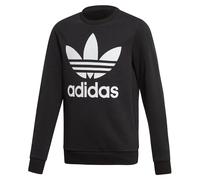 Adidas Originals Trefoil Crew Sweatshirt Black 7-8 Years Boy