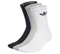 Trefoil Cushion Crew Socks 3 Pairs