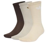 Adidas Socks Trefoil Cushion Crew, 6 Pairs, Brown L