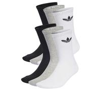 Trefoil Cushion Crew Socks 6 Pairs