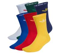 Trefoil Cushion Crew Socks 6 Pairs