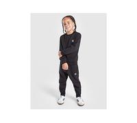 adidas Originals Trefoil Essential Crew Tracksuit Children - Black - Kids 3-4Y