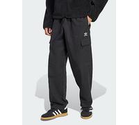 adidas Originals Trefoil Essentials Woven, Black/White, Size S, Men Black/White