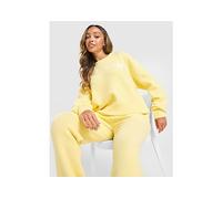 adidas Originals Trefoil Knit Crew Sweatshirt - Yellow - Womens M