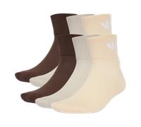 adidas Originals Trefoil Mid Ankle Socks 6 Pair Pack Unisex Sports Trainer